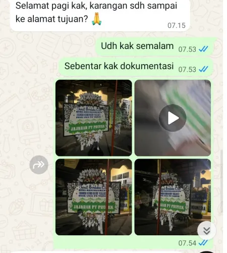 Pengiriman Papan Bunga Selamat Pela Mampang