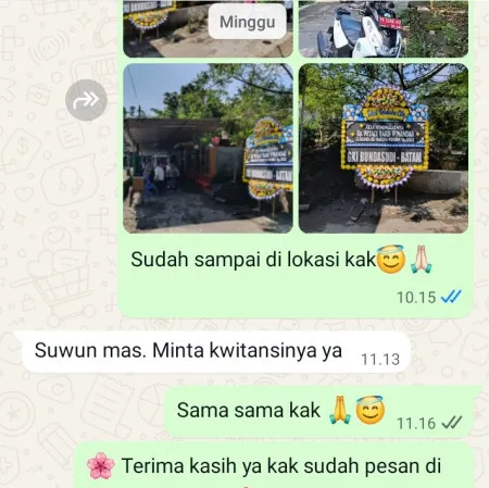 Pengiriman Papan Bunga Duka Pela Mampang