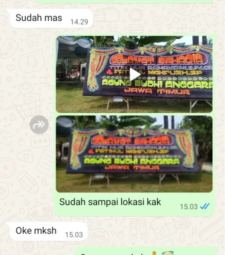 Pengiriman Papan Bunga Pela Mampang