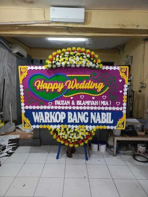 Papan Bunga di Pela Mampang