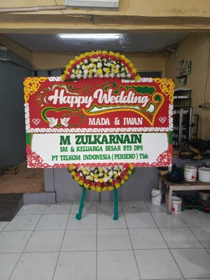 Papan Bunga di Pela Mampang