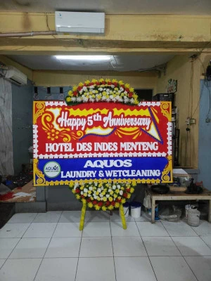 Papan Bunga di Pela Mampang