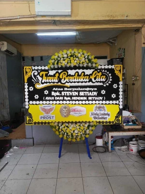 Papan Bunga di Pela Mampang