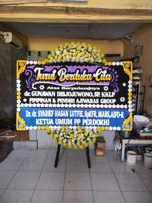 Papan Bunga di Pela Mampang